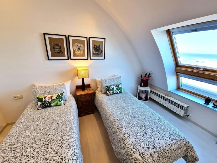 Apartamento Deluxe Vistas Al Mar Burela Exterior foto